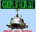 Choplifter III Title Screen